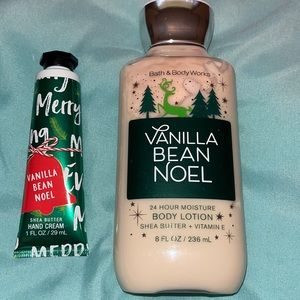 Bath & Body Works Vanilla Bean Noel Body Lotion & Hand Cream